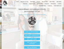 Tablet Screenshot of myairbar.com
